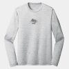 Sublimatable PosiCharge Long Sleeve Electric Heather Tee Thumbnail