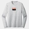 Sublimatable PosiCharge Long Sleeve Electric Heather Tee Thumbnail