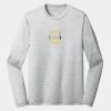 Sublimatable PosiCharge Long Sleeve Electric Heather Tee Thumbnail