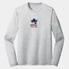 Sublimatable PosiCharge Long Sleeve Electric Heather Tee Thumbnail