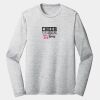 Sublimatable PosiCharge Long Sleeve Electric Heather Tee Thumbnail