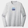 Sublimatable PosiCharge Long Sleeve Electric Heather Tee Thumbnail