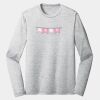 Sublimatable PosiCharge Long Sleeve Electric Heather Tee Thumbnail