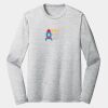 Sublimatable PosiCharge Long Sleeve Electric Heather Tee Thumbnail