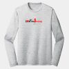 Sublimatable PosiCharge Long Sleeve Electric Heather Tee Thumbnail