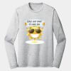 Sublimatable PosiCharge Long Sleeve Electric Heather Tee Thumbnail