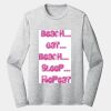 Sublimatable PosiCharge Long Sleeve Electric Heather Tee Thumbnail