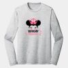 Sublimatable PosiCharge Long Sleeve Electric Heather Tee Thumbnail