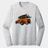 Sublimatable PosiCharge Long Sleeve Electric Heather Tee Thumbnail