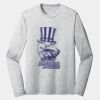 Sublimatable PosiCharge Long Sleeve Electric Heather Tee Thumbnail