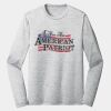 Sublimatable PosiCharge Long Sleeve Electric Heather Tee Thumbnail
