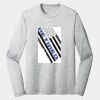 Sublimatable PosiCharge Long Sleeve Electric Heather Tee Thumbnail