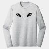 Sublimatable PosiCharge Long Sleeve Electric Heather Tee Thumbnail