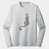 Sublimatable PosiCharge Long Sleeve Electric Heather Tee Thumbnail