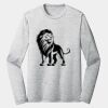 Sublimatable PosiCharge Long Sleeve Electric Heather Tee Thumbnail