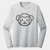 Sublimatable PosiCharge Long Sleeve Electric Heather Tee Thumbnail
