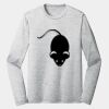 Sublimatable PosiCharge Long Sleeve Electric Heather Tee Thumbnail