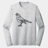 Sublimatable PosiCharge Long Sleeve Electric Heather Tee Thumbnail