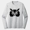 Sublimatable PosiCharge Long Sleeve Electric Heather Tee Thumbnail
