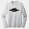 Sublimatable PosiCharge Long Sleeve Electric Heather Tee Thumbnail