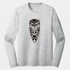 Sublimatable PosiCharge Long Sleeve Electric Heather Tee Thumbnail