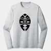 Sublimatable PosiCharge Long Sleeve Electric Heather Tee Thumbnail