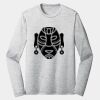 Sublimatable PosiCharge Long Sleeve Electric Heather Tee Thumbnail