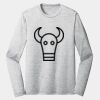 Sublimatable PosiCharge Long Sleeve Electric Heather Tee Thumbnail