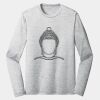 Sublimatable PosiCharge Long Sleeve Electric Heather Tee Thumbnail
