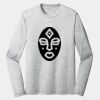 Sublimatable PosiCharge Long Sleeve Electric Heather Tee Thumbnail