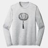Sublimatable PosiCharge Long Sleeve Electric Heather Tee Thumbnail