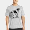 Multi-Colors Sublimatable PosiCharge Electric Heather Tee Thumbnail