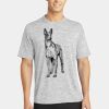 Multi-Colors Sublimatable PosiCharge Electric Heather Tee Thumbnail