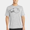 Multi-Colors Sublimatable PosiCharge Electric Heather Tee Thumbnail