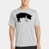 Multi-Colors Sublimatable PosiCharge Electric Heather Tee Thumbnail