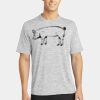 Multi-Colors Sublimatable PosiCharge Electric Heather Tee Thumbnail