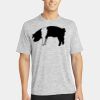 Multi-Colors Sublimatable PosiCharge Electric Heather Tee Thumbnail