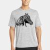 Multi-Colors Sublimatable PosiCharge Electric Heather Tee Thumbnail