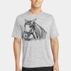 Multi-Colors Sublimatable PosiCharge Electric Heather Tee Thumbnail