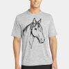 Multi-Colors Sublimatable PosiCharge Electric Heather Tee Thumbnail
