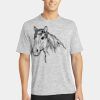 Multi-Colors Sublimatable PosiCharge Electric Heather Tee Thumbnail