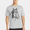 Multi-Colors Sublimatable PosiCharge Electric Heather Tee Thumbnail