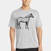 Multi-Colors Sublimatable PosiCharge Electric Heather Tee Thumbnail
