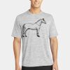 Multi-Colors Sublimatable PosiCharge Electric Heather Tee Thumbnail