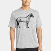 Multi-Colors Sublimatable PosiCharge Electric Heather Tee Thumbnail