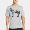 Multi-Colors Sublimatable PosiCharge Electric Heather Tee Thumbnail