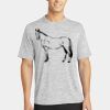 Multi-Colors Sublimatable PosiCharge Electric Heather Tee Thumbnail
