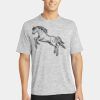 Multi-Colors Sublimatable PosiCharge Electric Heather Tee Thumbnail