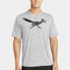 Multi-Colors Sublimatable PosiCharge Electric Heather Tee Thumbnail