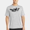 Multi-Colors Sublimatable PosiCharge Electric Heather Tee Thumbnail